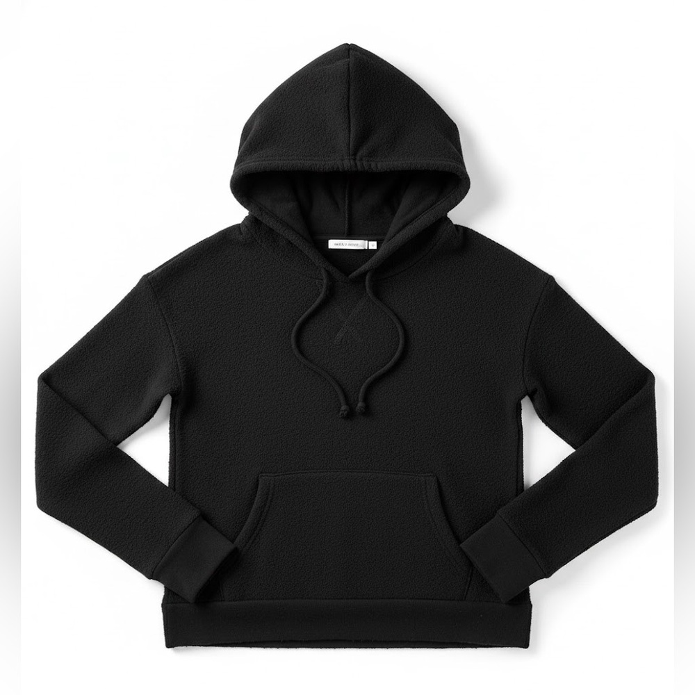 MAKE + MODEL || Hooded Pullover Sweatshirt in Black - SZ Medium